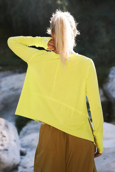 Lime Yellow Knit Top